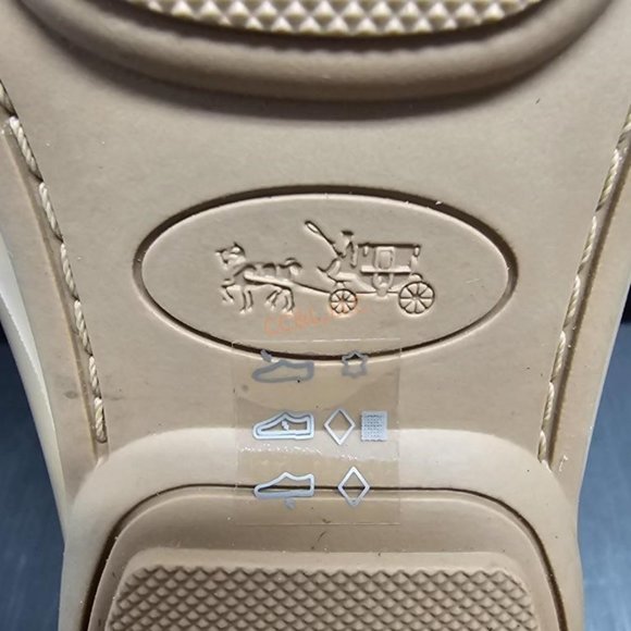 NIB Coach Odette Patent Leather Warm Blush Loafers Sz 9.5M - Picture 6 of 10